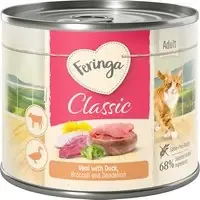 Ekonomipack Feringa Classic Meat Menu 24 x 200 g – Anka & kalv med broccoli & maskros Lägg i varukorgen