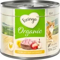 Ekonomipack Feringa Organic Adult ekologisk meny 24 x 200 g – Ekologisk kyckling med ekologiskt äpple & ekologisk maskros Beställ nu