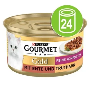 Ekonomipack: Gourmet Gold Fine Composition 24 x 85 g