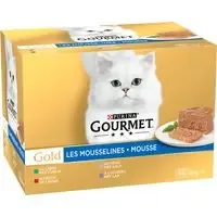 Ekonomipack Gourmet Gold Fine Paté 24 x 85 g – Mixed Meats (Kanin, Kalv, Nötkött, Lamm) Reapris