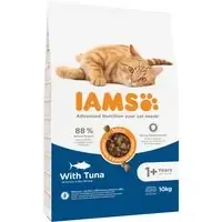 Ekonomipack IAMS torrfoder för katter 2 x 10 kg – Advanced Nutrition Adult Cat med tonfisk (2 x 10 kg) Sänkt pris