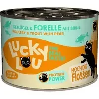 Ekonomipack Lucky Lou Adult 24 x 200 g – Fjäderfä & öring Nyhet