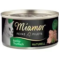 Ekonomipack Miamor Fine Filets Naturelle 24 x 80 g – Bonito Tonfisk Sista chansen