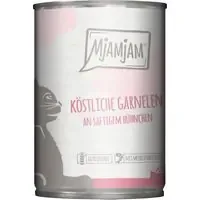 Ekonomipack MjAMjAM 24 x 400 g – Läckra räkor & saftig kyckling Snabb leverans