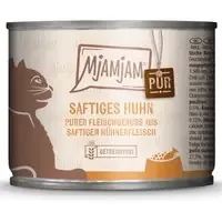 Ekonomipack MjAMjAM Pure Meat Pleasure 24 x 200 g – Saftig kyckling Expressleverans