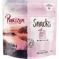 Ekonomipack Purizon Snack 3 x 40 g – Anka & fisk Nedsatt pris