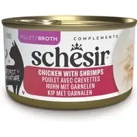 Ekonomipack Schesir Complements i buljong 24 x 70 g – Kyckling med räkor Populär