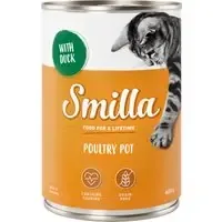 Ekonomipack Smilla Poultry Pot 24 x 400 g Blandpack 4 sorter Billigare