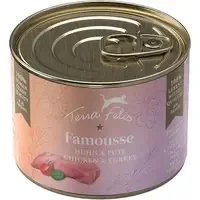 Ekonomipack Terra Felis Famousse 24 x 200 g – Kyckling & kalkon Utförsäljning