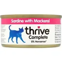 Ekonomipack Thrive Complete 24 x 75 g – Sardiner & makrill Erbjudandepris