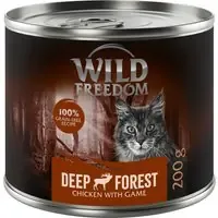 Ekonomipack Wild Freedom Adult 12 x 200 g – Deep Forest – vilt & kyckling Nedsatt pris