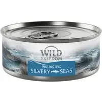 Ekonomipack Wild Freedom Instinctive tillskottsfoder 24 x 70 g – Silvery Seas – havsabborre Lågt pris
