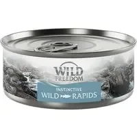 Ekonomipack Wild Freedom Instinctive tillskottsfoder 24 x 70 g – Wild Rapids – lax Nedsatt pris