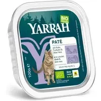 Ekonomipack Yarrah Ekologiskt 48 x 100 g – Paté Ekologisk kyckling & ekologisk kalkon med ekologisk aloe vera Sänkt pris