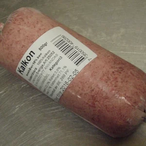 Emmzo BARF Kalkon, mald med 10% ben, hel låda 1kg X 10