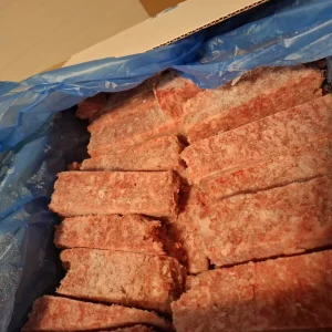 Emmzo BARF Lammstavar (lammkött 50%, lammben 50%) 6 kg