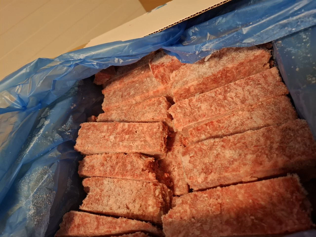Emmzo BARF Lammstavar (lammkött 50%, lammben 50%) 6 kg
