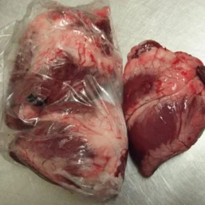 Emmzo BARF Lammhjärta 2-pack
