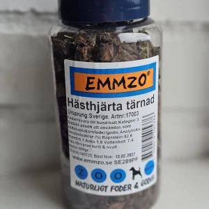 Emmzo hästhjärta tärnad 300g