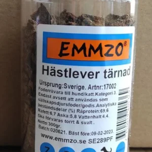 Emmzo Hästlever tärnat 300g