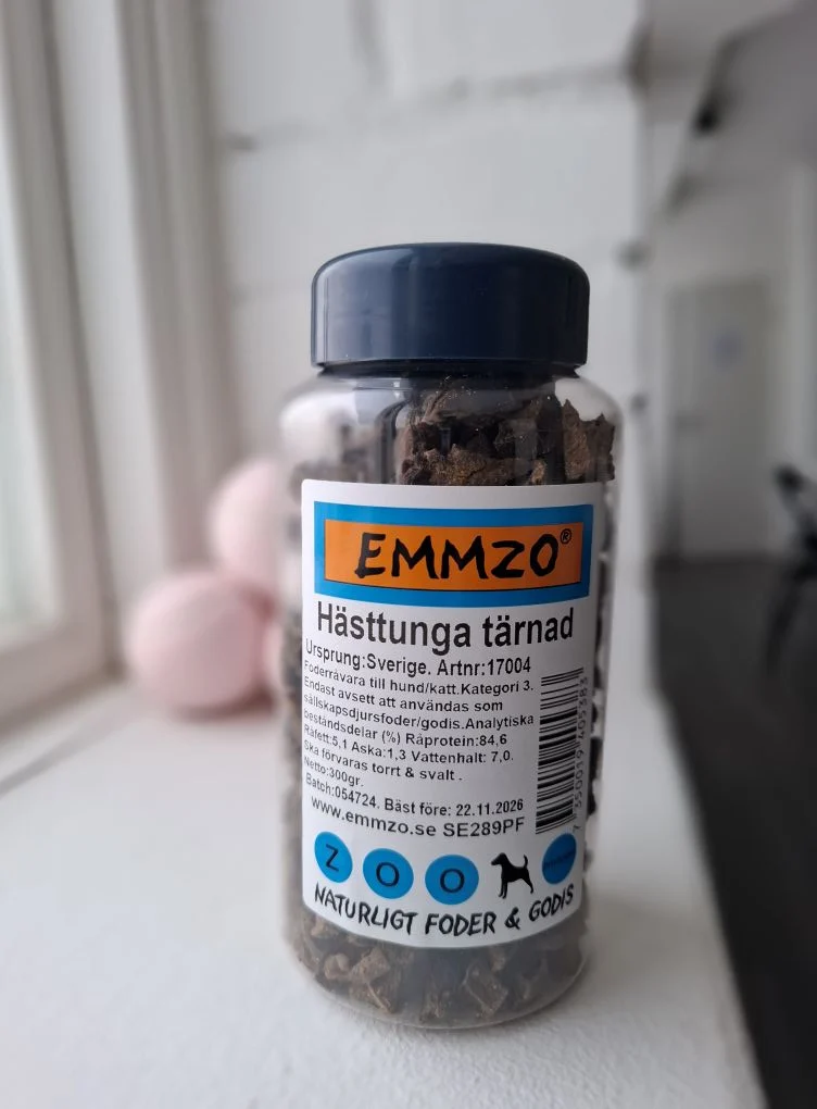 Emmzo Hästtunga tärnad, torkad, 300g