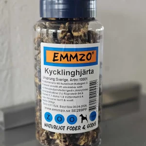 Emmzo Kycklinghjärta torkad 300g