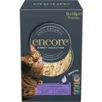 Encore Cat Pouch i buljong 10 x 50 g – Finest Selection Multipack Beställ nu