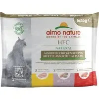 Endast denna vecka Almo Nature HFC Pouch 6 x 55 g – 3 sorters kyckling