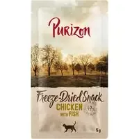 Endast denna vecka Purizon Snacks Chicken & Fish – spannmålsfritt – 5 g