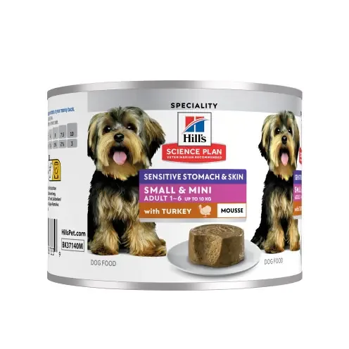 Endast denna vecka Sensitive Stomach & Skin Adult Small & Mini Våtfoder till Hund med Kalkon – 12 x 200 g
