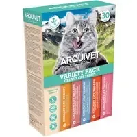Endast idag Arquivet Creamy Cat Treats Mix – Mix 5 sorter (30 x 14 g)