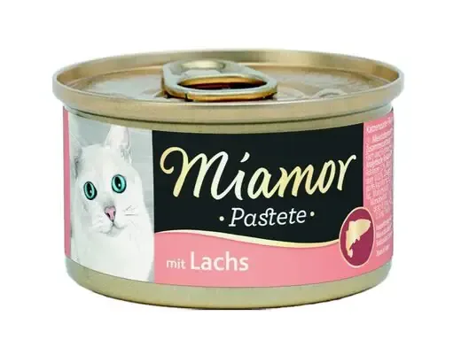 Endast idag Miamor Pastete Lax 12 x 85 g för katter
