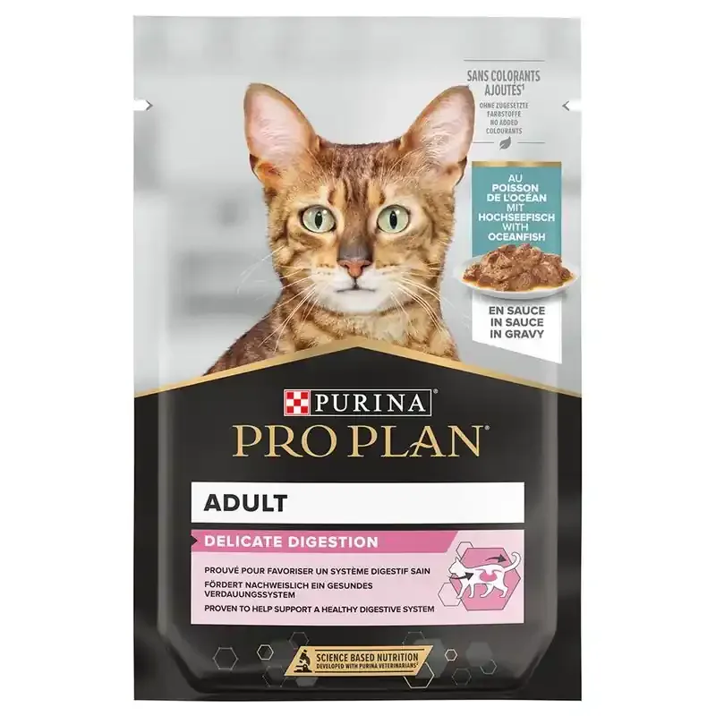 Endast idag Purina Pro Plan Adult Delicate Ocean Fish Katt 85 g