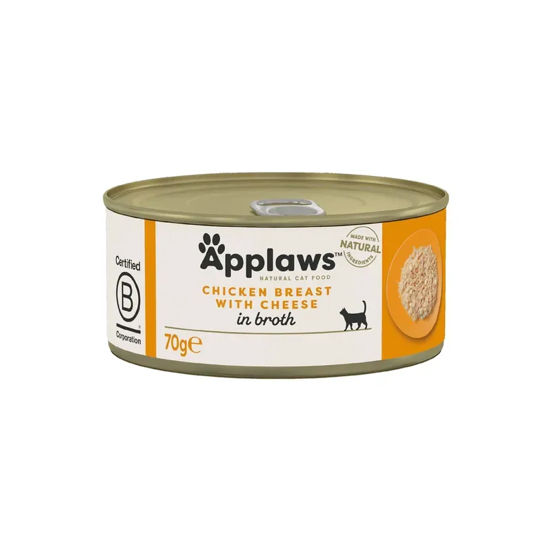 Erbjudande Applaws katt konserv Chicken Breast & Cheese – 70 g