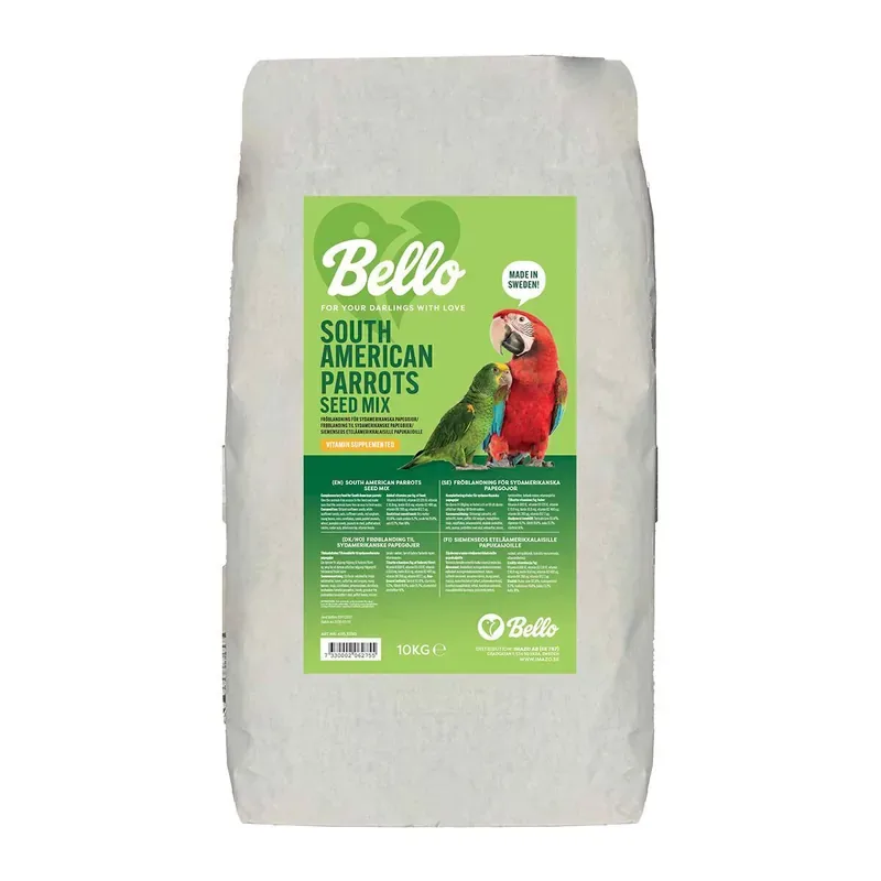 Erbjudande Bello South American Parrot Seed Mix Fågelmat till Sydamerikansk Papegoja