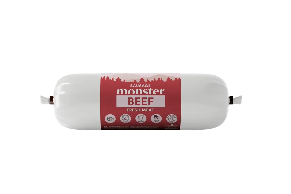 Erbjudande Monster Sausage Beef 400g