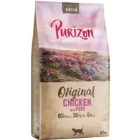 Erbjudande Purizon Kitten Chicken & Fish – spannmålsfritt – NY 6,5 kg