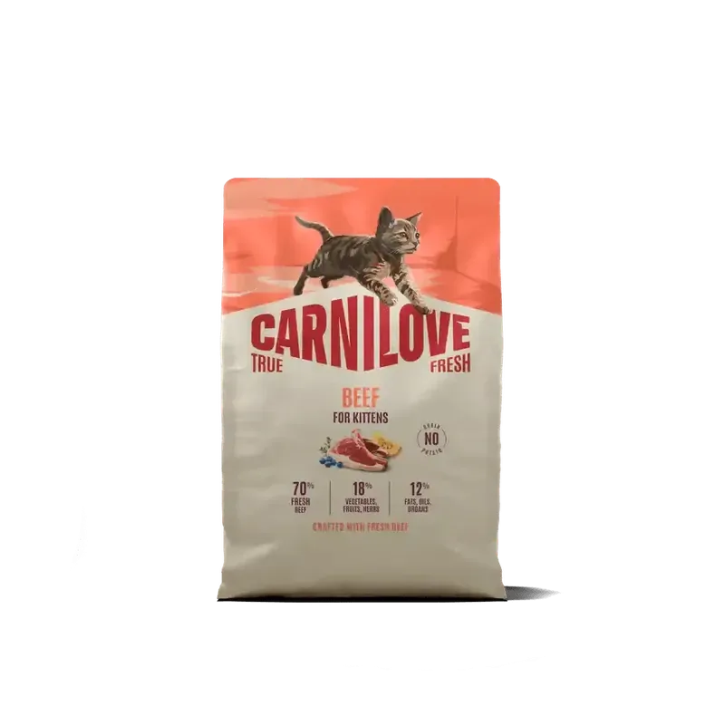 Erbjudandepris Carnilove True Fresh Cat Dry Beef for Kittens – 2 kg