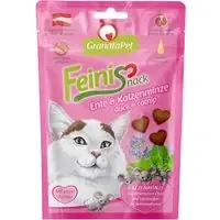 Erbjudandepris Ekonomipack GranataPet Feini kattgodis 3 x 50 g – Anka & kattmynta