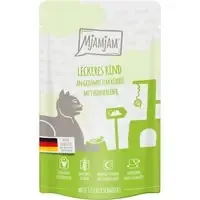Erbjudandepris Ekonomipack MjAMjAM Quetschie 24 x 125 g – Läckert nötkött med ångkokt pumpa