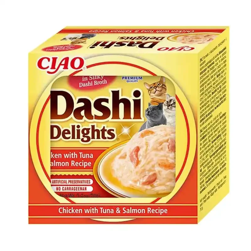 Erbjudandepris Inaba Dashi Delights Cat Tuna/Salmon
