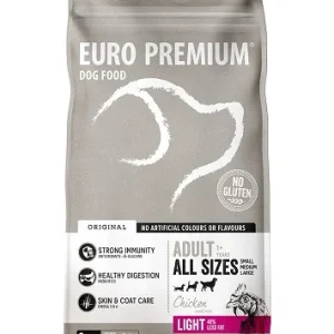 Euro Premium Adult Light w/Chicken & Rice hundfoder