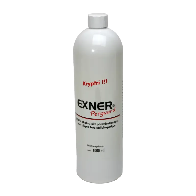 Exner Petguard Krypfri Påfyll.flaska – 1000 ML