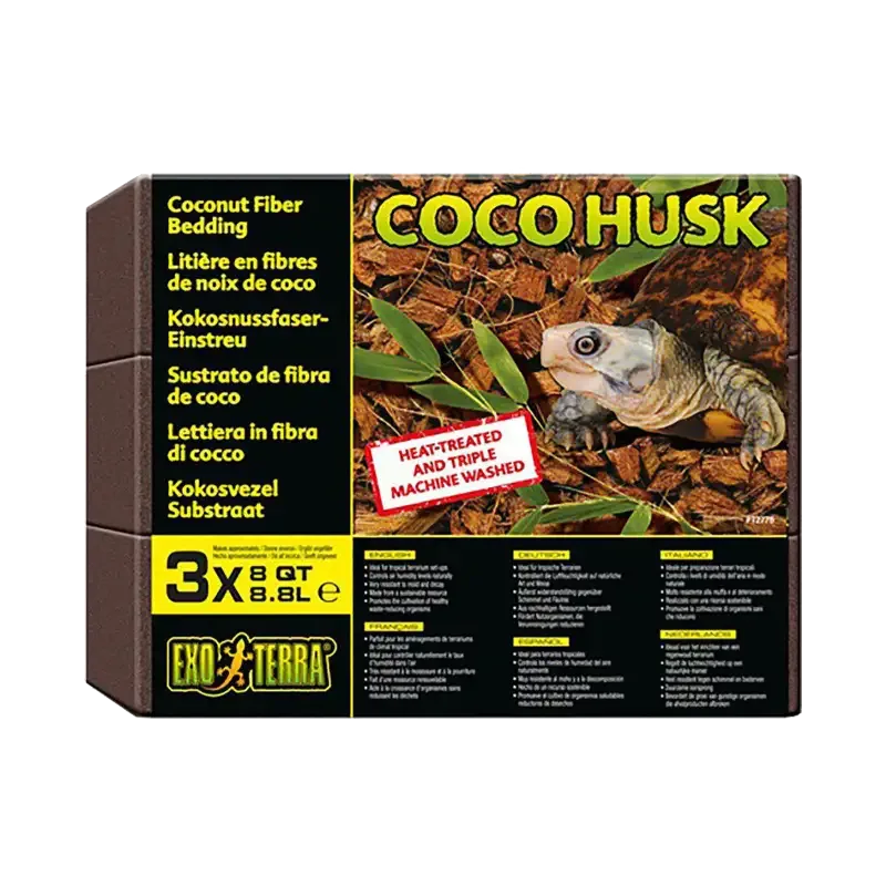 Exoterra Kokos Substrat – 3 pack 7 L