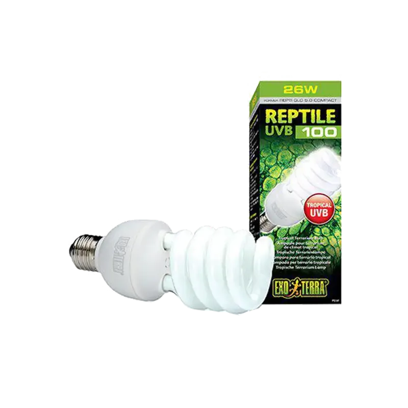 Exoterra Reptil UVB 100 Lysrörslampa – E27