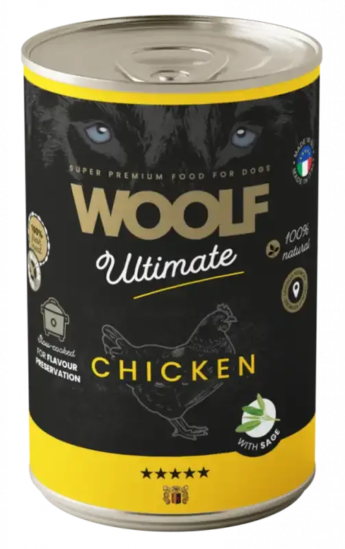 Expressleverans Chicken and Sage Våtfoder för Hund – 6 x 400 g