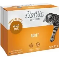 Expressleverans Ekonomipack 24 x 85 g Smilla Chunks med grönsaker – Adult mixpack