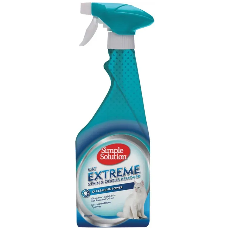 Expressleverans Simple Solution Extreme Cat Stain & Odour Remover 500ml