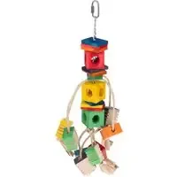 Expressleverans TIAKI fågelleksak Groovy Dancer – ca L 46 x B 11 cm