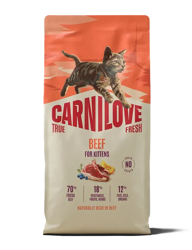 Expressleverans True Fresh Cat Beef for Kittens 6kg